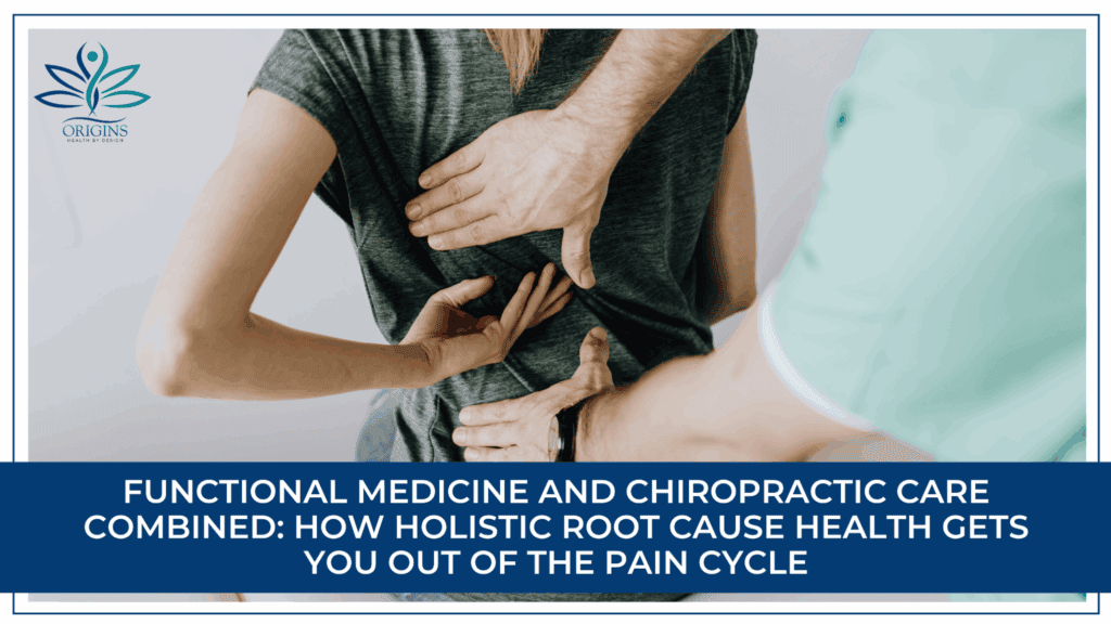 Columbia SC patient receiving combined functional medicine and chiropractic treatment for chronic pain relief
